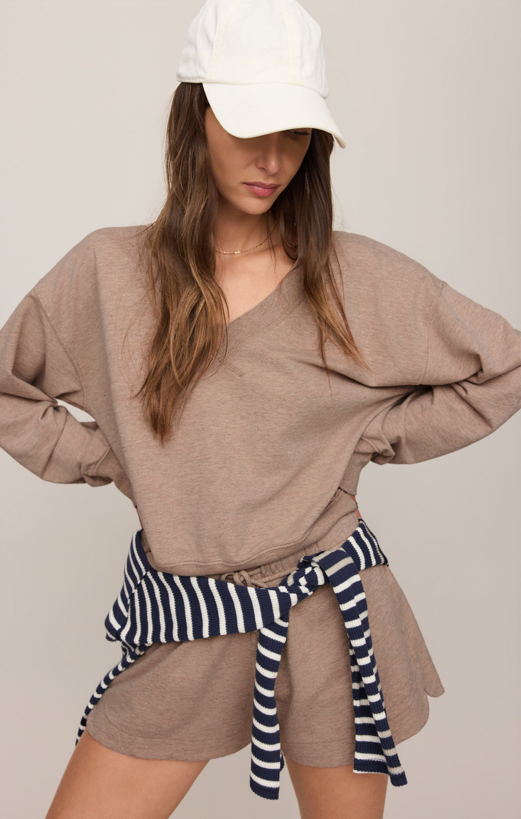Everyday French Terry V-Neck