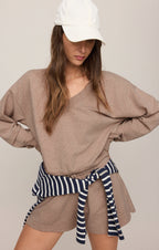 Everyday French Terry V-Neck