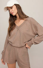 Everyday French Terry V-Neck