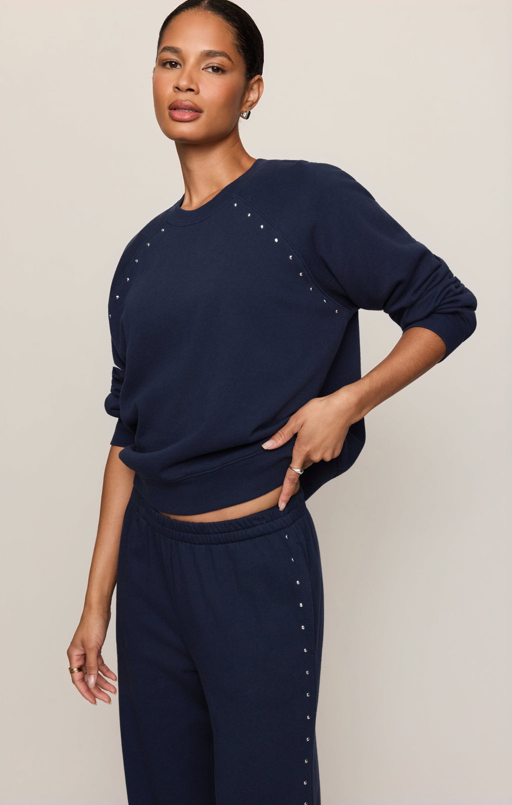 Zed Studded Sweatshirt