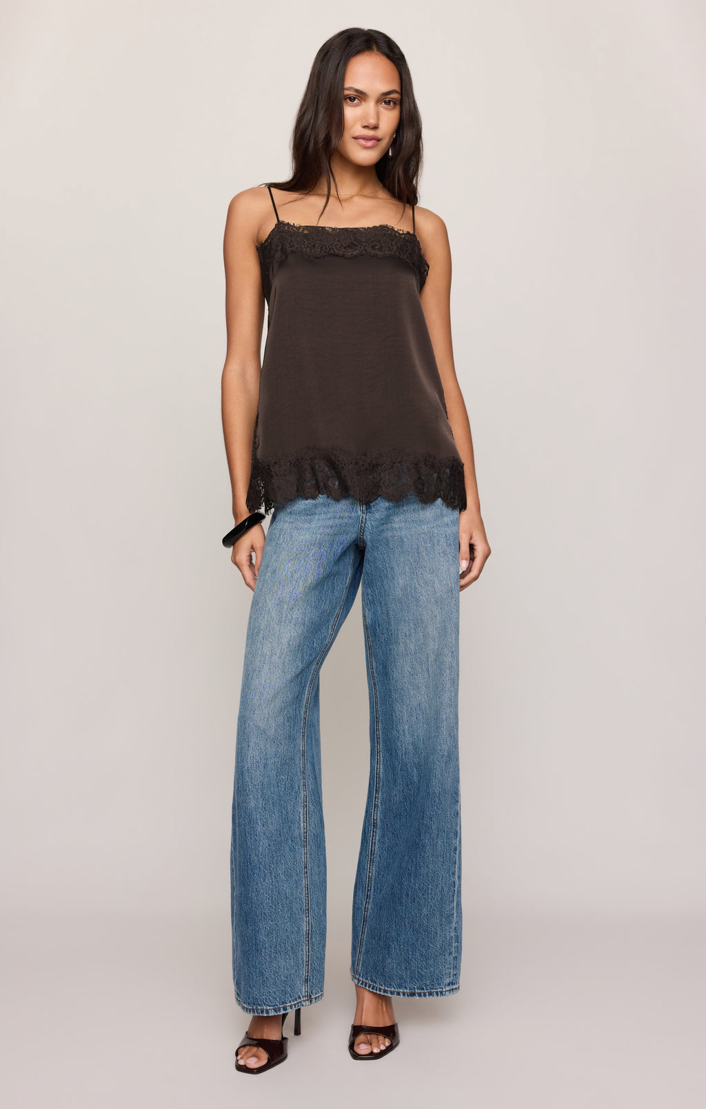 Roselle Lace Trim Cami