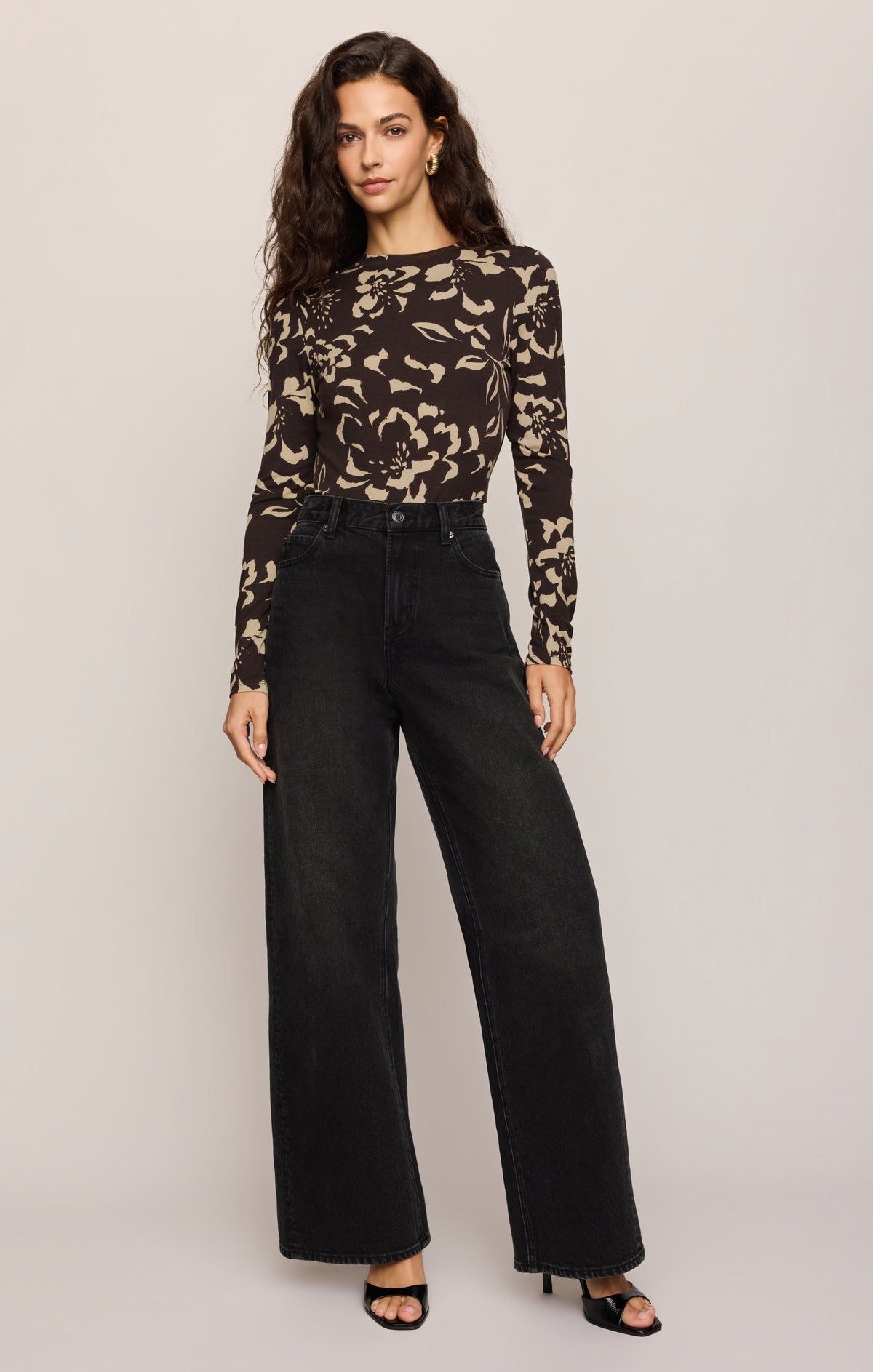 Onyx Freya Floral Long Sleeve Top