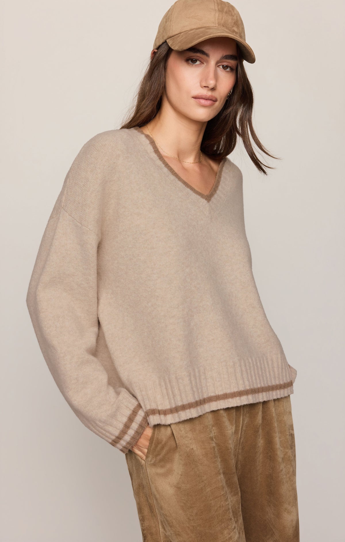 Outpost Faux Suede Hat