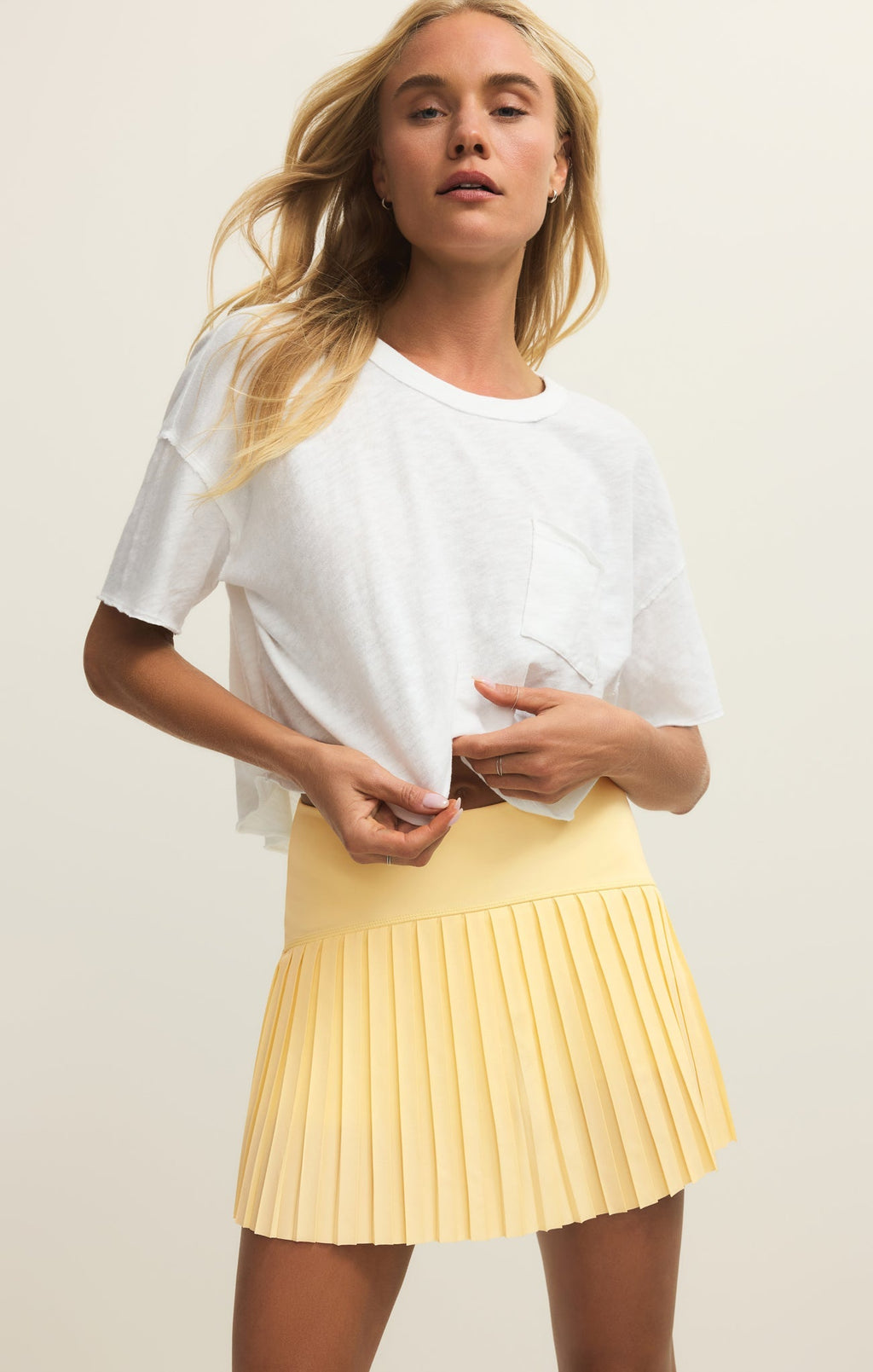 Playing Doubles Mini Skirt
