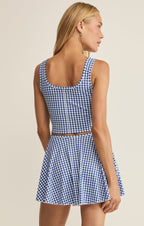 Check Yourself Cropped Top