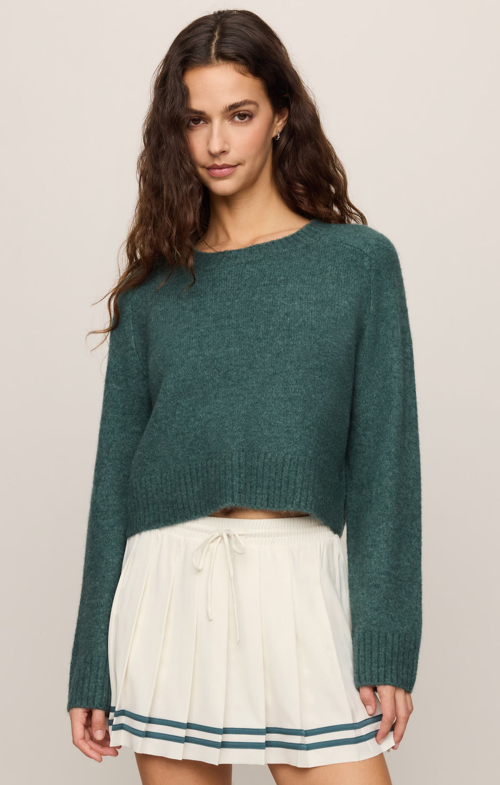 Stand In Cropped Sweater