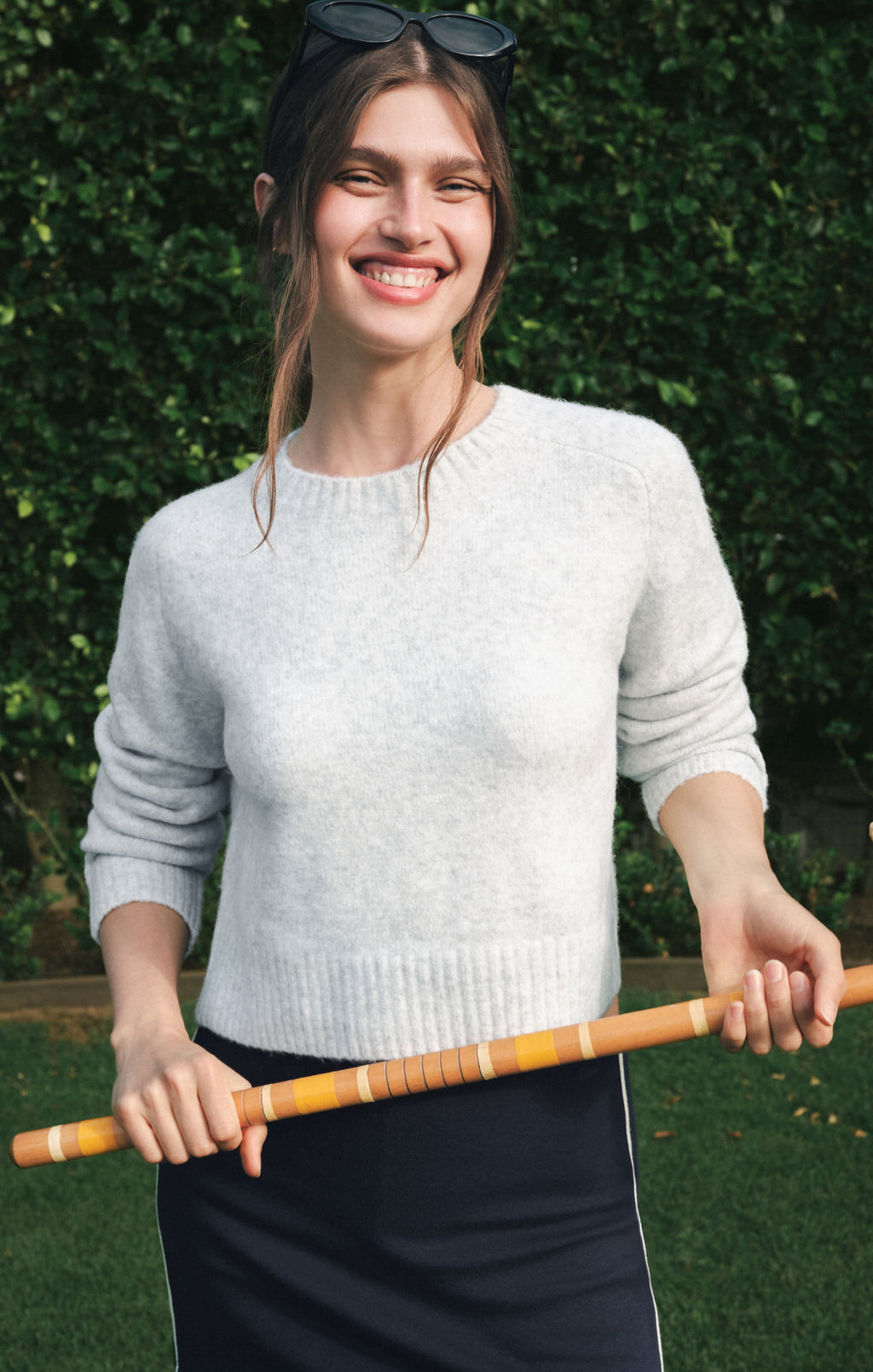 Stand In Cropped Sweater