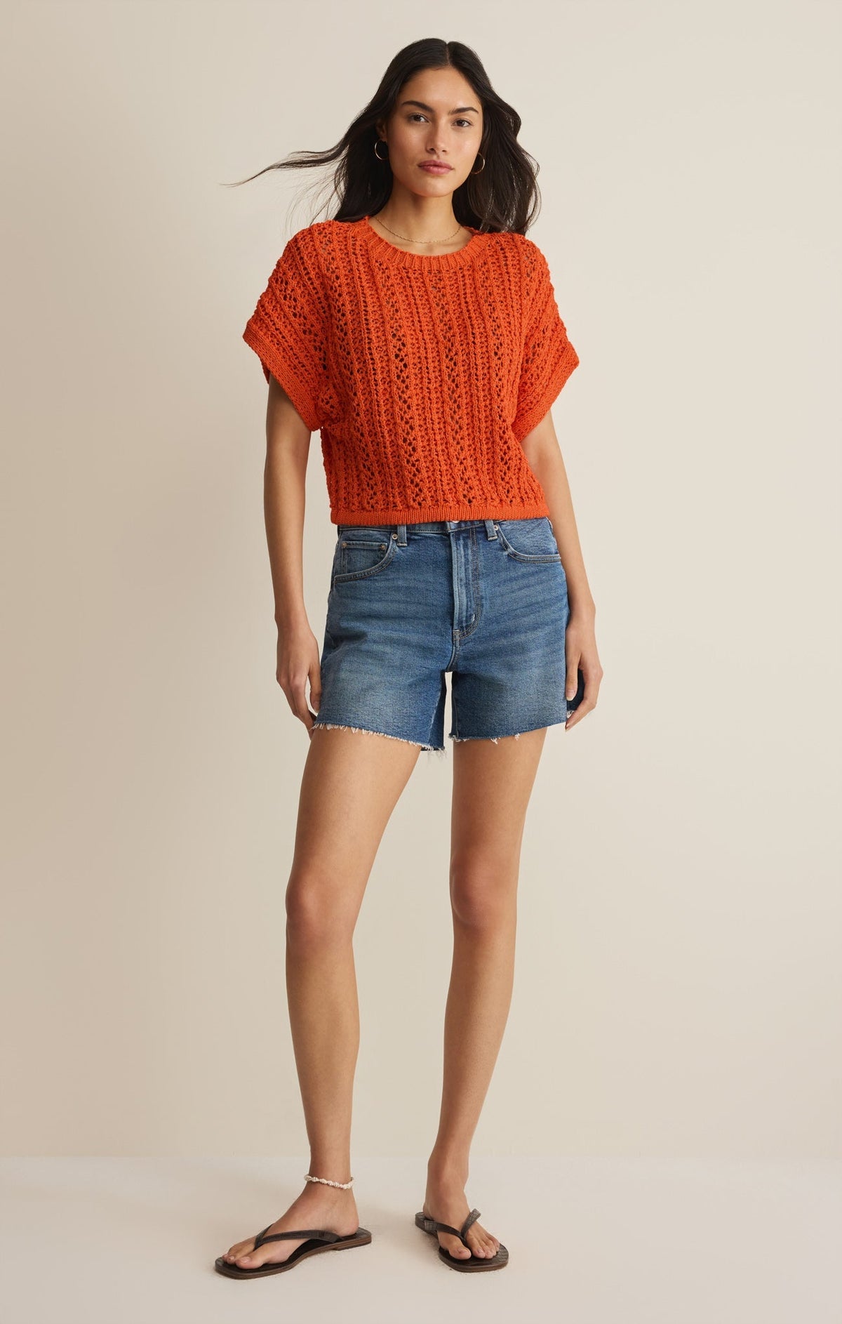 Ballast Crochet Sweater Top