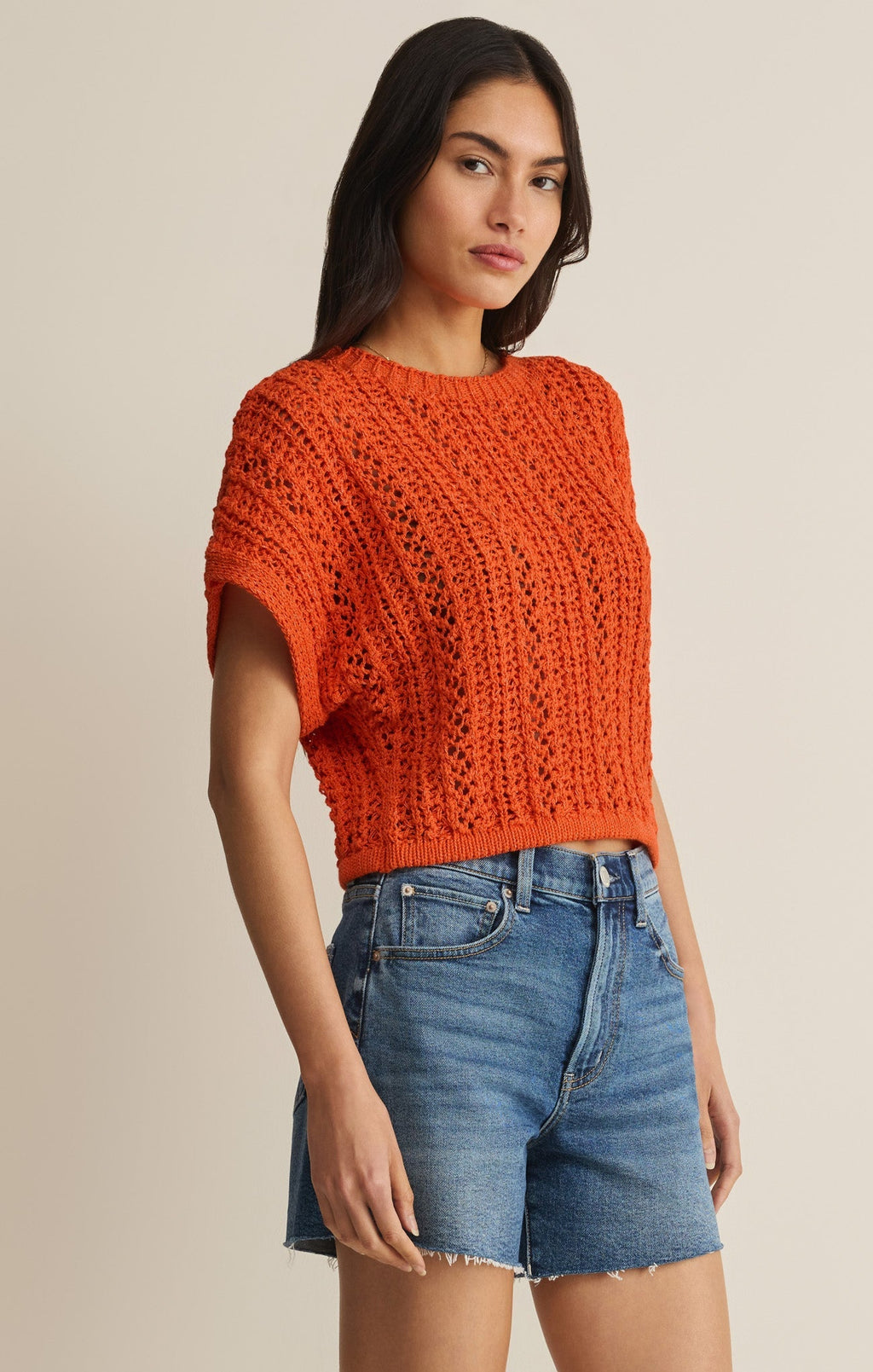 Ballast Crochet Sweater Top