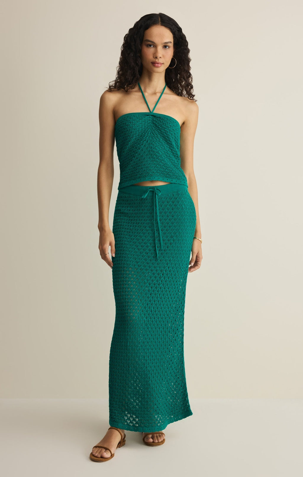 Windswept Crochet Cropped Top