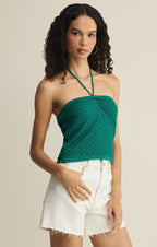 Windswept Crochet Cropped Top