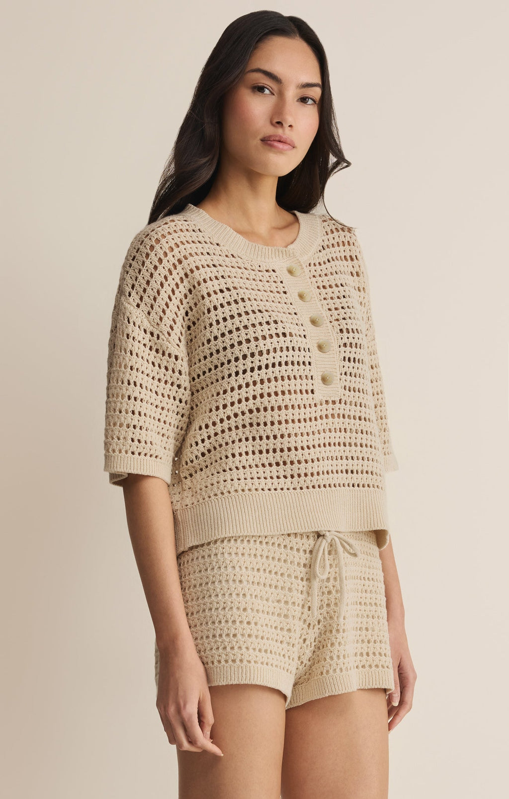 Kylo Henley Crochet Top