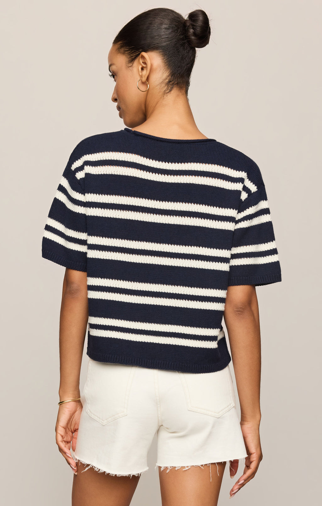Prado Stripe Sweater Top