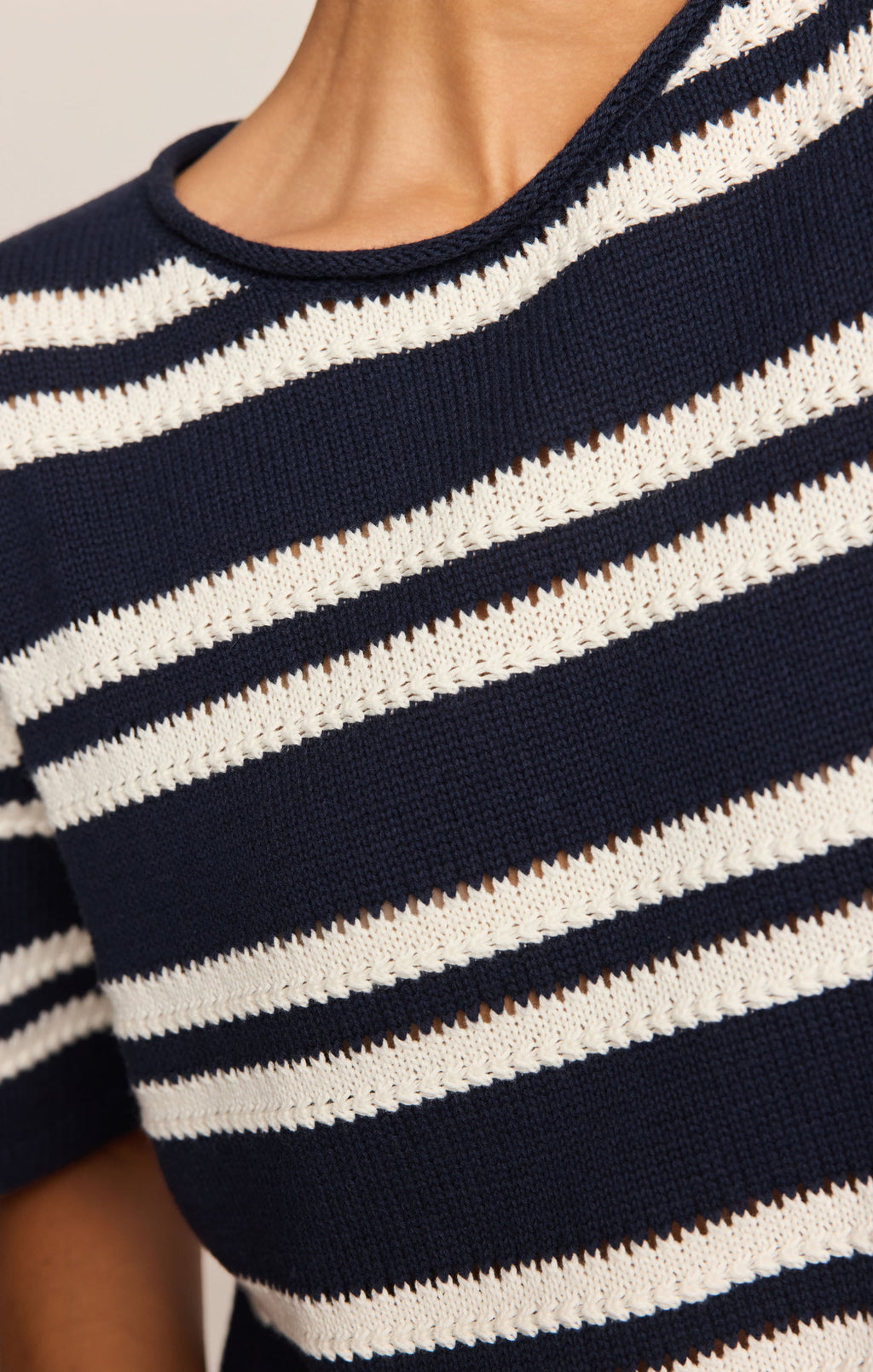 Prado Stripe Sweater Top