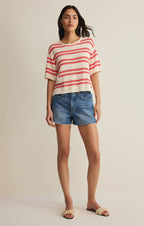 Prado Stripe Sweater Top