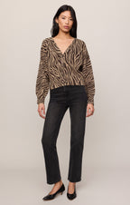All The Wild Zebra Cardigan