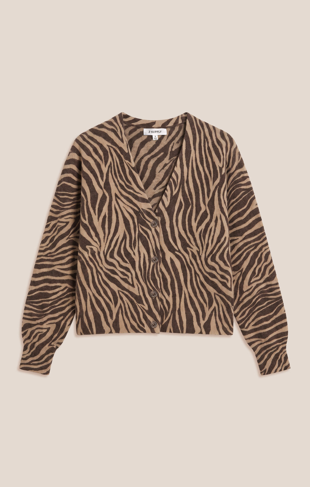 All The Wild Zebra Cardigan