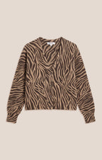 All The Wild Zebra Cardigan