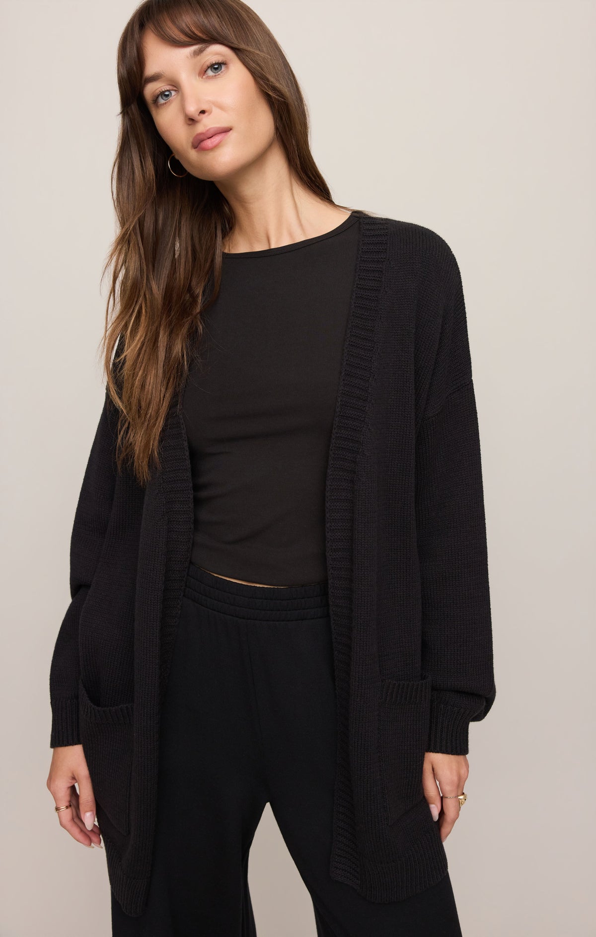 Sanborn Open Cardigan