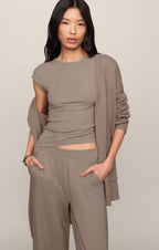 Sanborn Open Cardigan