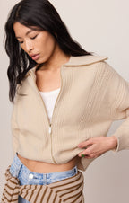 Silverlake Zip Cardigan