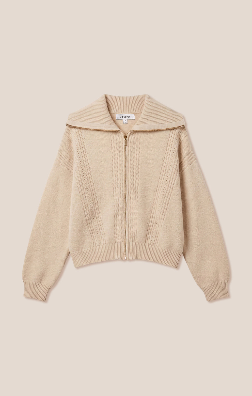 Silverlake Zip Cardigan