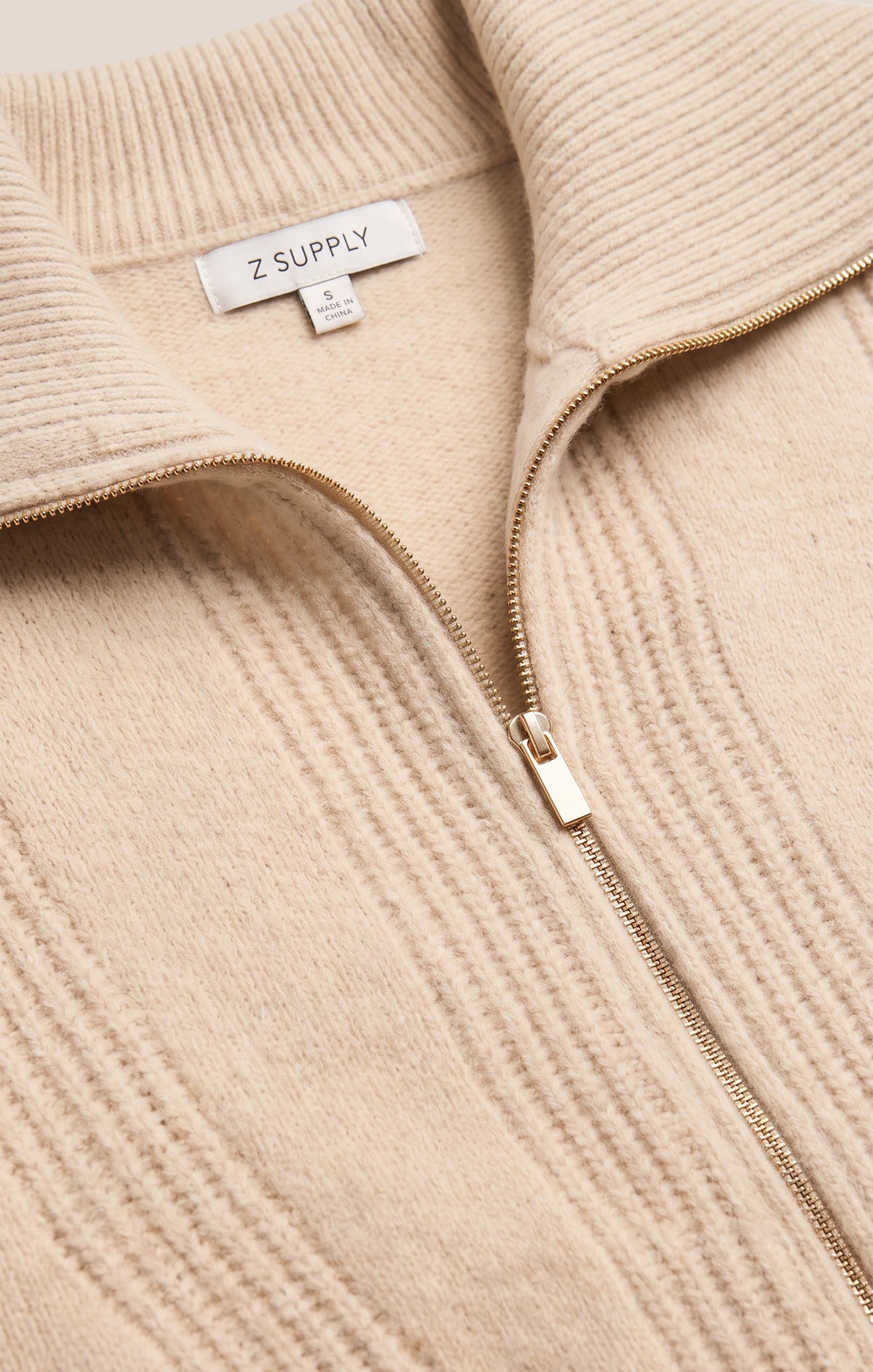 Silverlake Zip Cardigan