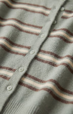 Medina Cozy Stripe Cardigan