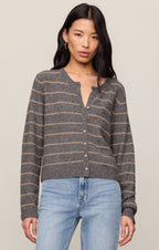Medina Cozy Stripe Cardigan