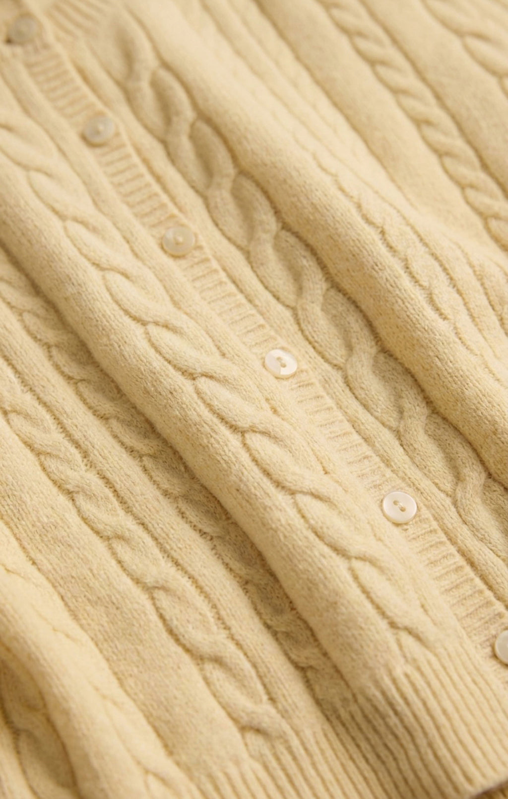 Cera Cable Long Sleeve Cardigan
