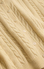Cera Cable Long Sleeve Cardigan