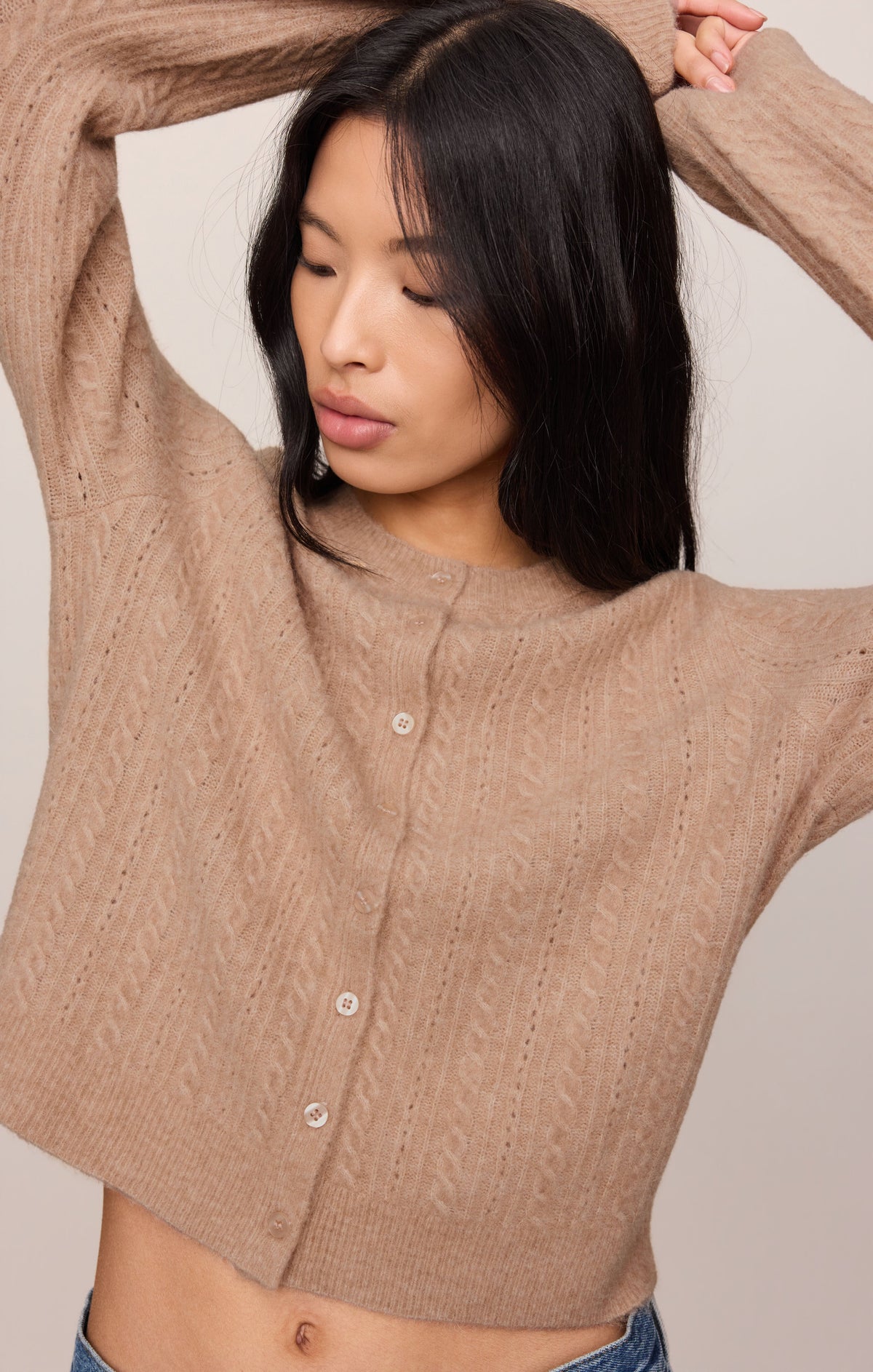 Medina Cable Cardigan