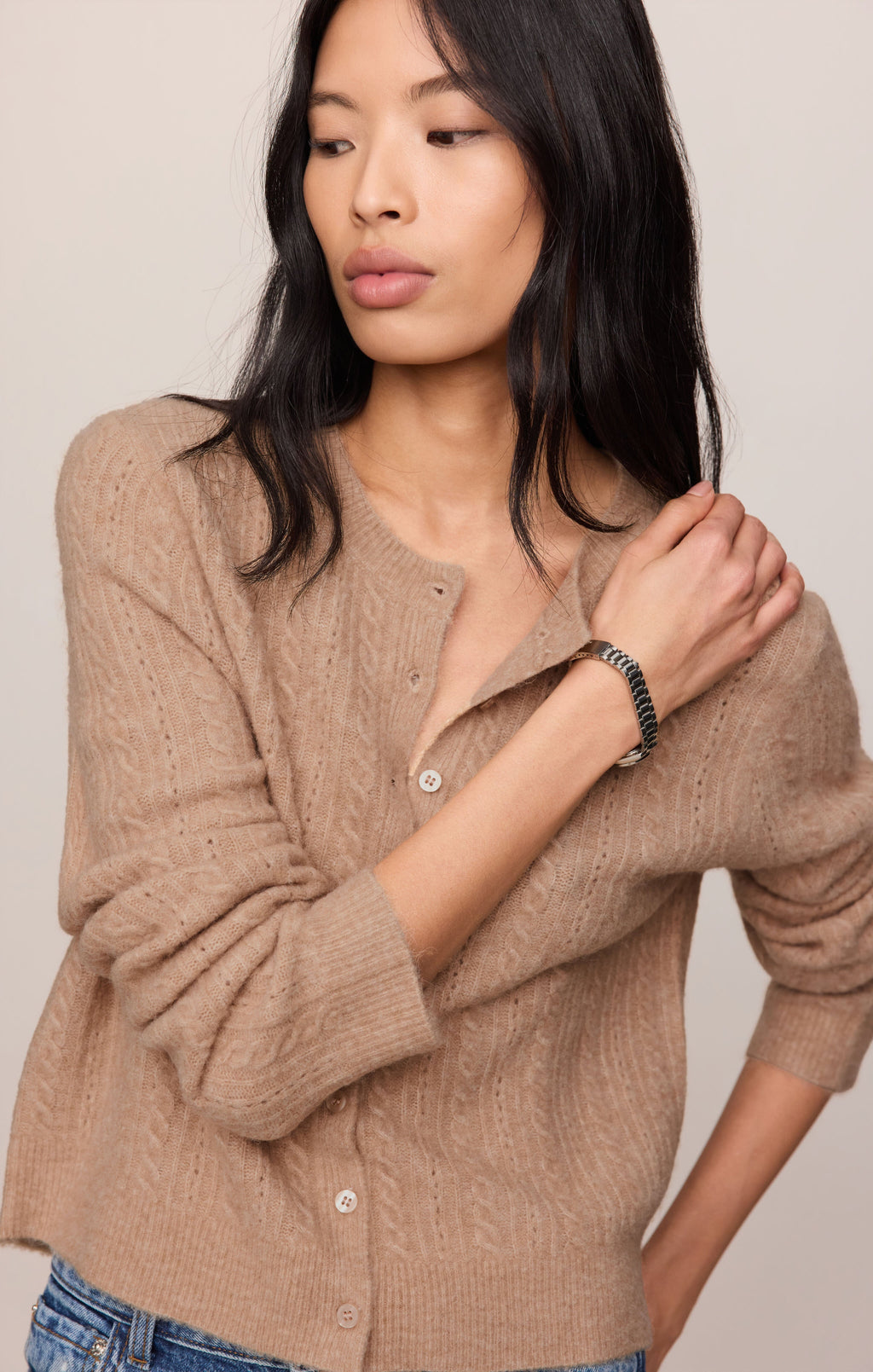 Medina Cable Cardigan