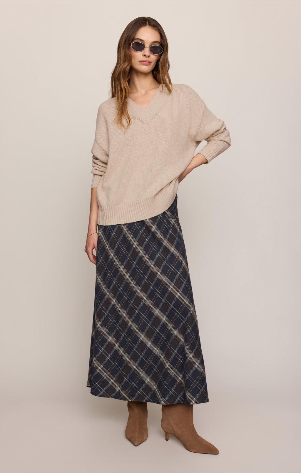 Cloud Spun V-Neck Sweater
